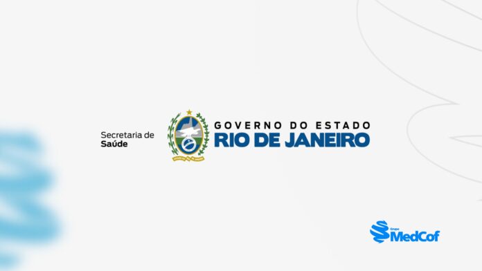 logo da secretária de saúde do governo do estado do rio de janeiro.