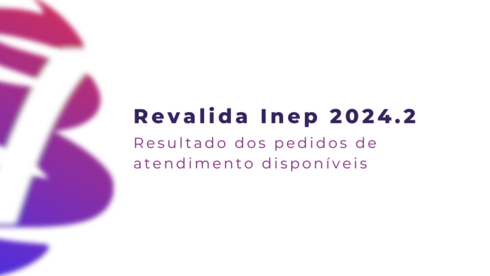 Revalida Inep 2024.2 Resultado dos pedidos de atendimento disponíveis