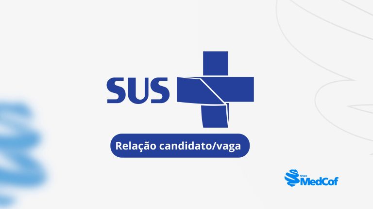 Relação candidato/vaga do SUS-SP 2024/2025 e concorrência por especialidade