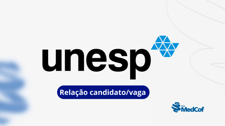 Confira a relação candidato/vaga da Unesp 2024/2025