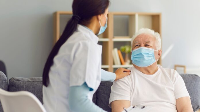 Ifluenza A em idosos no Brasil Idoso recebendo atendimento médico devido a sintomas graves de Influenza A