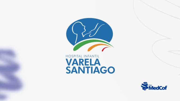 Imagem mostra o logo do Hospital Infantil Varela Santiago