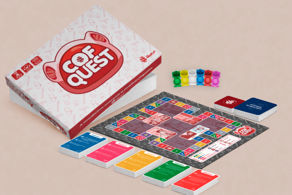 CofQuest: jogo interativo para estudo ativo e estratégico da residência médica, desenvolvido pelo Grupo MedCof.