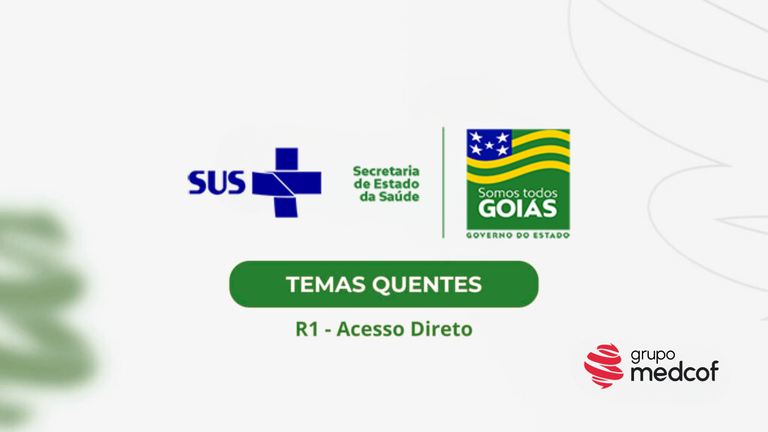 Temas recorrentes na prova SES-GO de residência médica