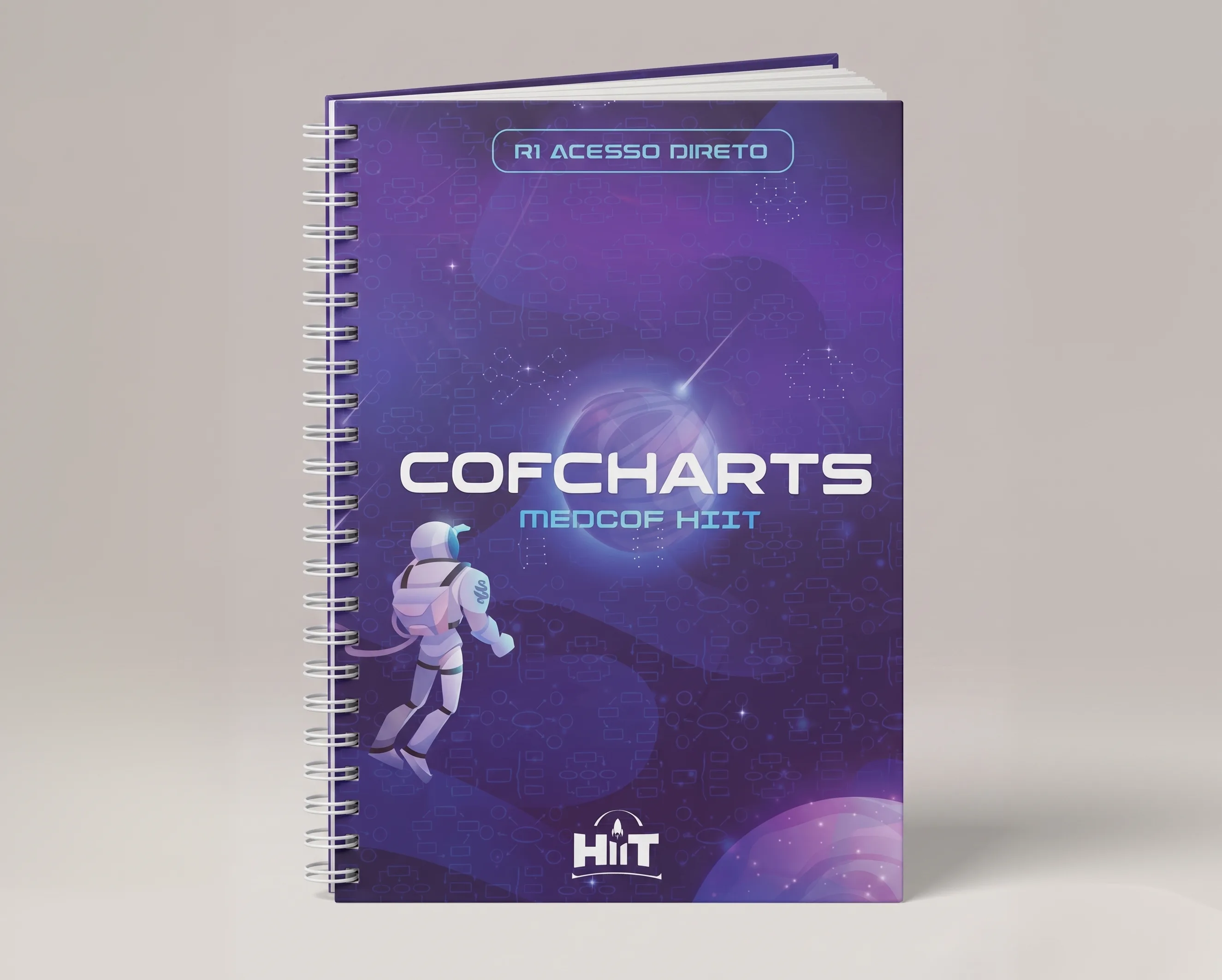 Coleção CofCharts HIIT MedCof da Editora MedCof