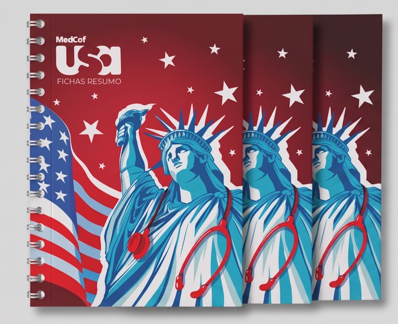 Coleção Fichas Resumo USA MedCof da Editora MedCof