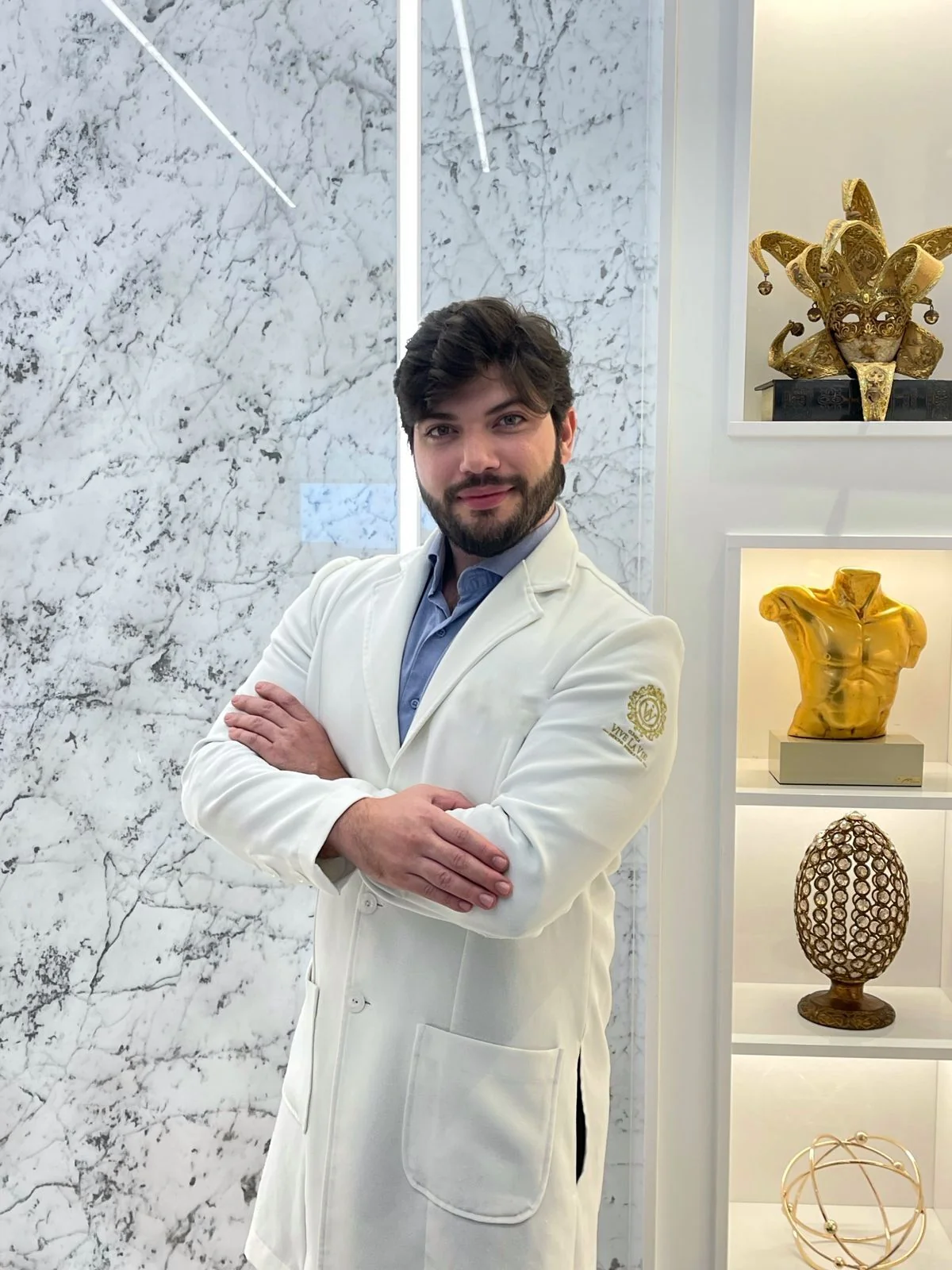 Foto do professor Dr. Gelson Arcos
