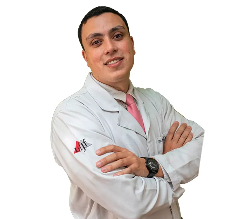 Foto do professor Dr. Hugo