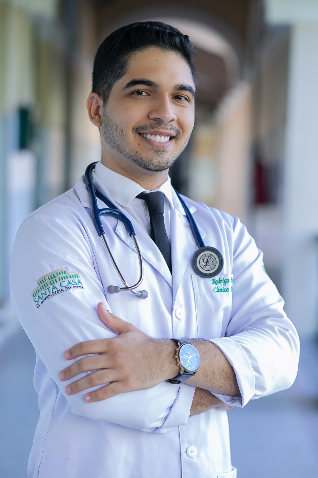 Foto do professor Dr.  Rodrigo Rufino